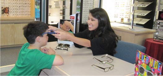 Torrance Optometry eyewear collection of eyeglass frames, sunglasses, sports and safety wear for kids, tweens, teens, and adults